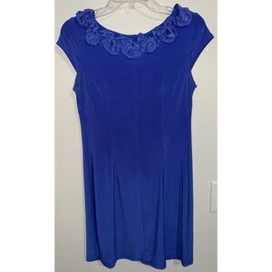 Msk Petite Blue Dress